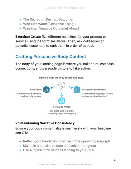 Guide: body copy page, The Lead Magnet & Landing Page Kit